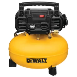 DEWALT DWFP1KIT 6 Gal. 18-Gauge Brad Nailer and Heavy-Duty Pancake Electric Air Compressor Combo Kit (1-Tool)