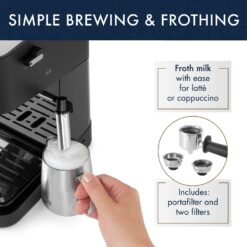 De'Longhi Stilosa Manual Espresso Machine EC260BK