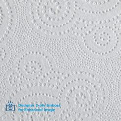 Georgia-Pacific Angel Soft Professional Series 2-Ply Embossed Toilet Paper, 16850, 450 Sheets Per Roll, 60 Rolls Per Case