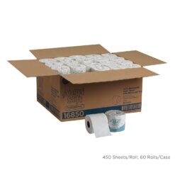 Georgia-Pacific Angel Soft Professional Series 2-Ply Embossed Toilet Paper, 16850, 450 Sheets Per Roll, 60 Rolls Per Case