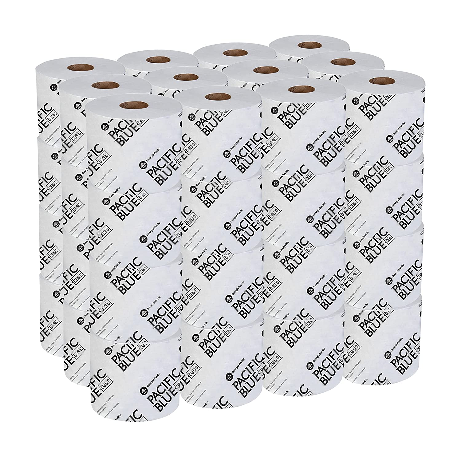 Georgia Pacific Envision High-Capacity Standard Bath Tissue 1-Ply White 1500-roll 48-carton