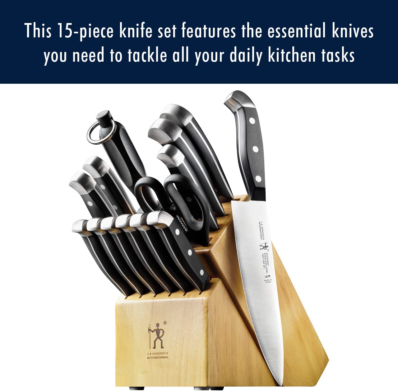 Henckels Solution 15-pc Knife Block Set