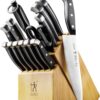 HENCKELS Premium Quality 15-Piece Knife Set with Block