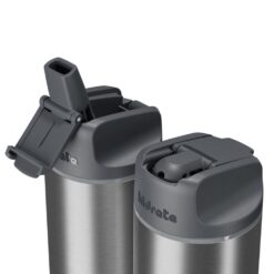 HidrateSpark Pro 21oz Straw Bottle, Stainless Steel