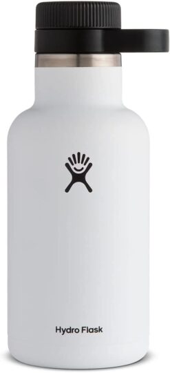 Hydro Flask 64oz Growler, White