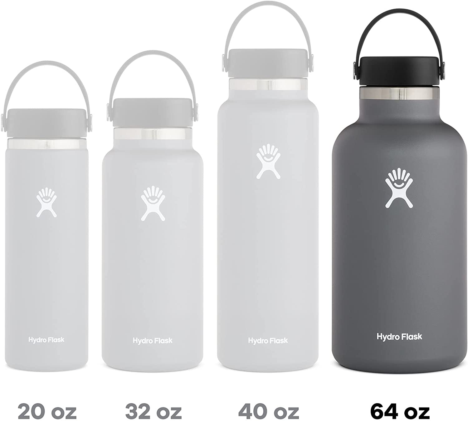 Hydro Flask Wide-Mouth Vacuum Water Bottle - 64 fl. oz.