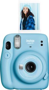 Instax Mini 11 Sky Blue Instant Camera