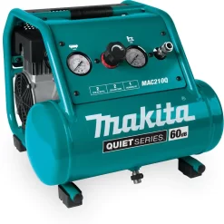 Makita MAC210Q Quiet Series 2 Gal. 1 HP Oil-Free Electric Air Compressor