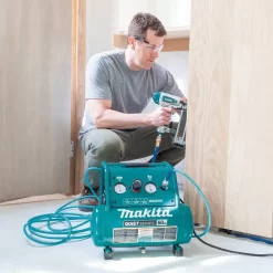 Makita MAC210Q Quiet Series 2 Gal. 1 HP Oil-Free Electric Air Compressor