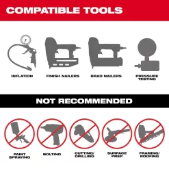 Milwaukee 2840-20 M18 FUEL 18-Volt Lithium-Ion Brushless Cordless 2 Gal. Electric Compact Quiet