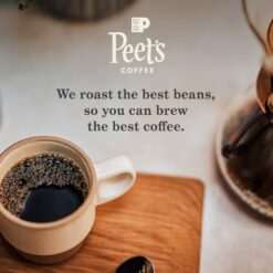Peet's Coffee, Hazelnut Mocha - 60 K-Cup Pods for Keurig Brewers (6 boxes of 10 pods), Light Roast