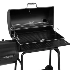 Royal Gourmet 30 inch Barrel Charcoal Grill with Smoker