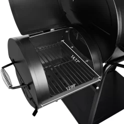 Royal Gourmet 30 inch Barrel Charcoal Grill with Smoker