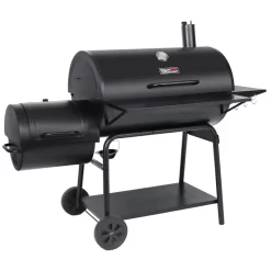 Royal Gourmet CC2036F Charcoal Barrel Grill with Offset Smoker