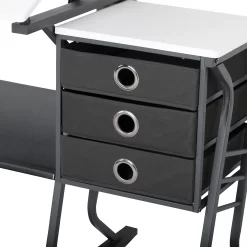 Studio Designs Eclipse 2-Piece Drafting Table & Stool Set