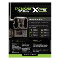 Tactacam Reveal X Pro Cellular Trail Camera