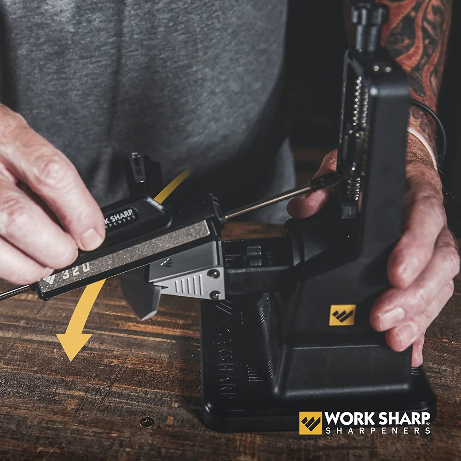 Work Sharp Professional Precision Adjust Knife Sharpener - REC