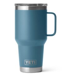 YETI Rambler 30 oz Travel Mug with Stronghold Lid, Nordic Blue