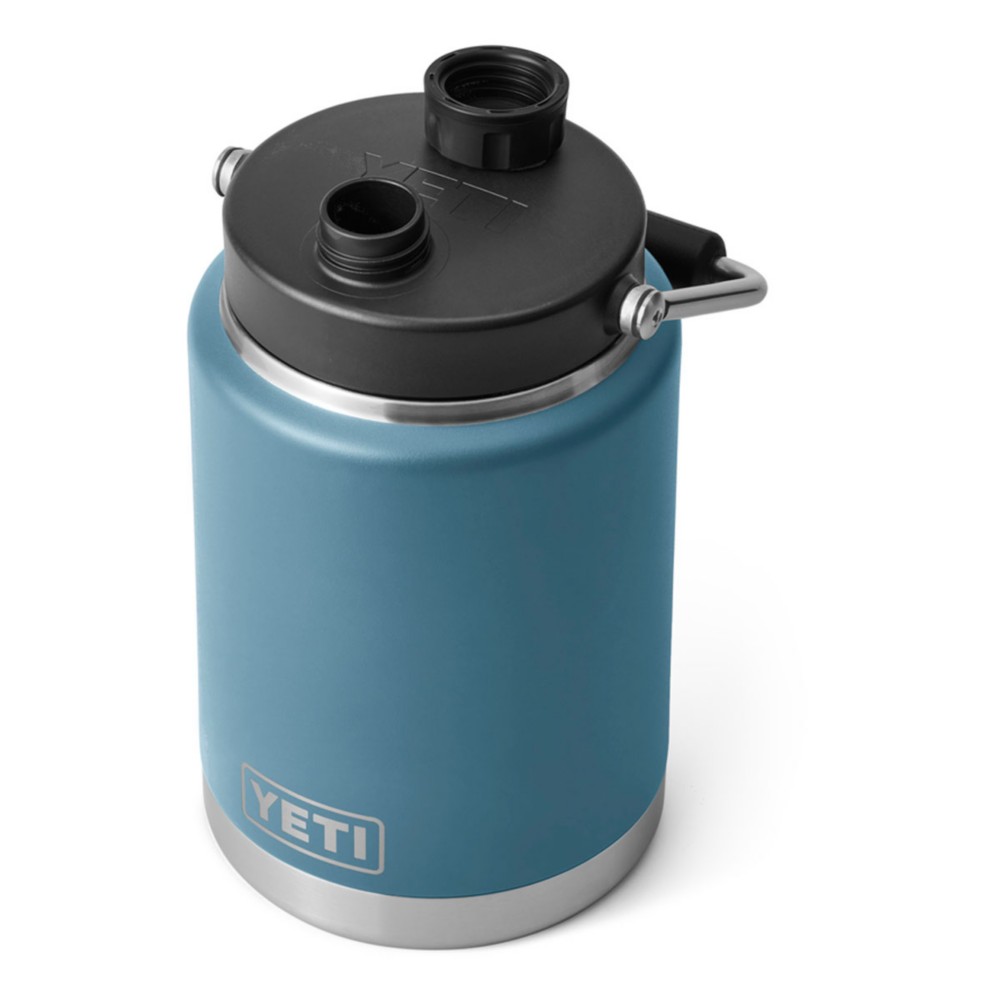YETI Rambler Half Gallon Jug, Vacuum Insulated, Stainless Steel with  MagCap, Nordic Blue