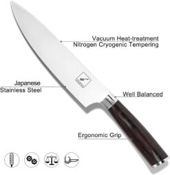 imarku Japanese Chef Knife - Pro Kitchen Knife 8 Inch