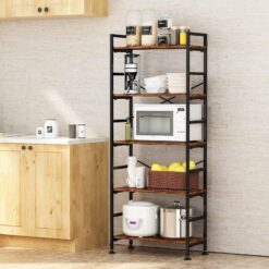 CosyStar 5-Tier Adjustable Tall Bookcase