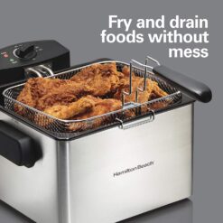 Hamilton Beach 35042 Professional Grade Electric Deep Fryer