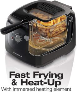 Hamilton Beach Electric Deep Fryer, Black