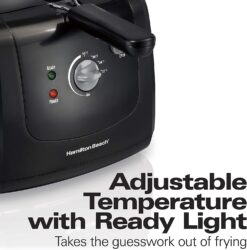 Hamilton Beach Electric Deep Fryer, Black
