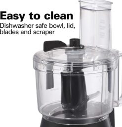 Hamilton Beach Food Processor & Vegetable Chopper Stainless Steel