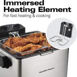 Hamilton Beach Professional Grade Electric Deep Fryer