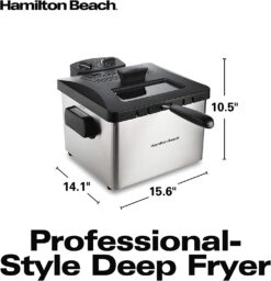 Hamilton Beach Professional Grade Electric Deep Fryer