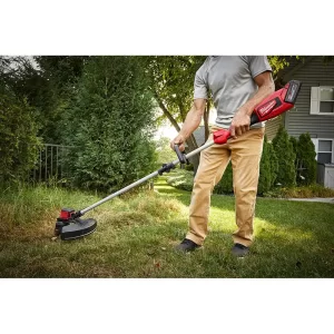 Milwaukee 2828-21-2724-20-2726-20 M18 18 V Lithium Ion Brushless Cordless String Trimmer, M18 FUEL Blower and M18 FUEL Hedge Trimmer 6.0Ah Kit 3 Tool