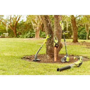 RYOBI P2030 ONE+ 18V 10 in. Cordless Battery String Trimmer and Edger with 1.5 Ah Battery and Charger