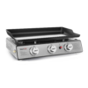 Royal Gourmet PD1301S 24 in. 3-Burner Portable Table Top Propane Gas Grill Griddle in Black