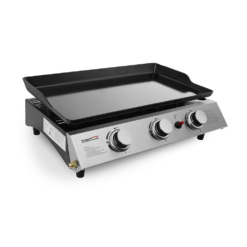 Royal Gourmet PD1300 Portable 3-Burner Built-in Propane Gas Grill in Stainless Steel