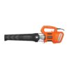 BLACK+DECKER BEBL750 9 AMP 140 MPH 450 CFM Corded Electric Handheld Leaf Blower