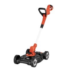 BLACK+DECKER MTE912 6.5 AMP Corded Electric 3-in-1 String Trimmer, Lawn Edger & Lawn Mower