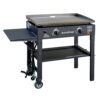 Blackstone 1517 28 in. 2-Burner Griddle Cooking Station in Black