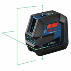 Bosch GCL100-40G 100 ft. Green Combination Laser Level Self Leveling with VisiMax Technology, Fine Adjustment Mount & Hard Carrying Case