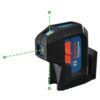 Bosch GPL100-30G 125 ft. Green 3-Point Self-Leveling Laser with VisiMax Technology, Integrated MultiPurpose Mount, and Hard Carrying Case