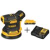 DEWALT DCW210BW230C 20-Volt MAX XR Cordless Brushless 5 in. Random Orbital Sander with (1) 20-Volt Battery 3.0Ah & Charger
