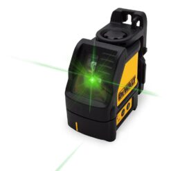 DEWALT DW088CG-QU 165 ft. Green Self-Leveling Cross Line Laser Level with (3) AAA Batteries & Case