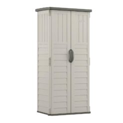 Suncast BMS1250 2 ft. 8.25 in. X 2 ft. 1.5 in X 6 ft. Resin Vertical Storage Shed