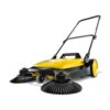 Karcher 1.766-361.0 S 4 Twin Walk-Behind Outdoor Hand Push Sweeper - 5.25 Gal. Capacity
