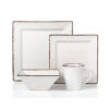 Lorren Home Trends Stoneware Dinnerware - Set of 16
