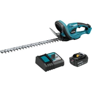 Makita XHU02M1 22 in. 18V LXT Lithium-Ion Cordless Hedge Trimmer Kit with Battery 4.0Ah and Charger