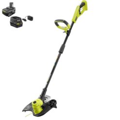 RYOBI P2080 ONE+ 18V 13 in. Cordless Battery String Trimmer/Edger with 4.0 Ah Battery and Charger