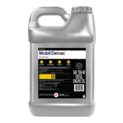 Mobil Delvac Extreme Heavy Duty Full Synthetic Diesel Engine Oil 15W-40, 2.5 gal