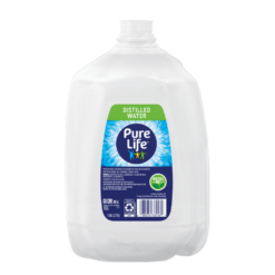 Pure Life Distilled Water, 1Gal, Side Hndl