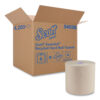 Scott Essential 100% Recycled Fiber Hard Roll Towel, 1.75" Core, Brown, 8" x 700 ft, 6/Carton